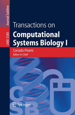 Transactions on Computational Systems Biology I - Priami, Corrado