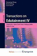 Transactions on Edutainment IV