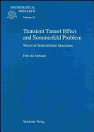 Transient Tunnel Effect and Sommerfeld Problem: Waves in Semi-Infinite Structures