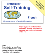 Translator Self Training French: A Practical Course in Technical Translation