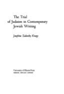 Trial of Judaism - Knopp, Josephine Zadovsky