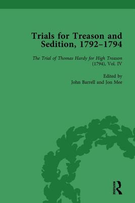 Trials for Treason and Sedition, 1792-1794, Part I Vol 5 - Barrell, John, and Mee, Jon