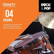 Trinity College London Rock & Pop 2018 Drums Grade 4 CD Only