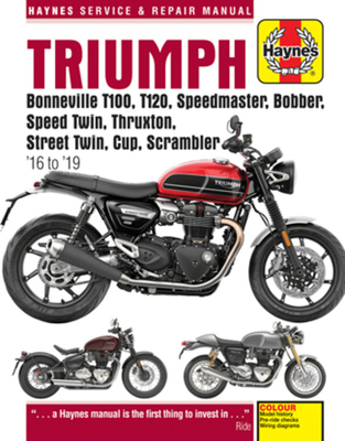 Triumph Bonneville T100, T120, Speedmaster, Bobber, Speed Twin, Thruxton, Street Twin, Cup, Scrambler (16 to 19): 16 to 19 - Coombs, Matthew