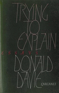 Trying to Explain - Davie, Donald