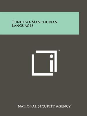 Tunguso-Manchurian Languages - National Security Agency