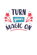 Turn your magic on: 2020 Vision Board Goal Tracker and Organizer