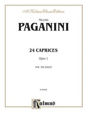 Twenty-Four Caprices, Op. 1: Unaccompanied - Paganini, Niccol (Composer)