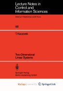 Two-Dimensional Linear Systems