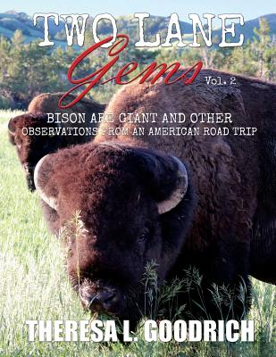 Two Lane Gems, Vol. 2: Bison are Giant and Other Observations from an American Road Trip - Goodrich, Theresa L