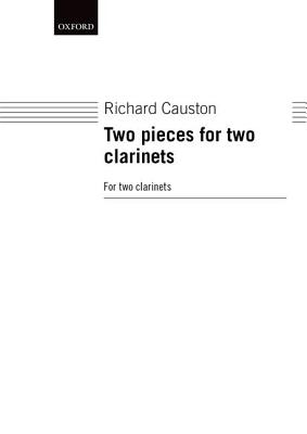 Two Pieces for Two Clarinets - Causton, Richard (Composer)