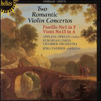 Two Romantic Violin Concertos - Adelina Oprean (violin); European Union Chamber Orchestra; Jrg Faerber (conductor)