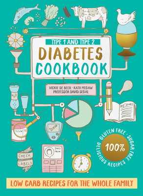 Type 1 and Type 2 Diabetes Cookbook: Low Carb Recipes for the Whole Family - De Beer, Vickie, and Megaw, Kath, and Segal, Prof. David