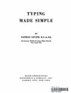 Typing Made Simple - Levine, Nathan