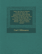 Ueber Den Durch Wilhelm Friedrich Rinck Aus Armenischer Uebersetzung Bekannt Gemachten Dritten Brief Pauli an Die Korinther Und Das Kurze Schreiben Der Korinther, Durch Welches Der Apostol. Brief Veranlasst Worden