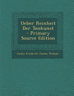 Ueber Reinheit Der Tonkunst