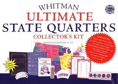 Ultimate State Quarters Collector's Kit - Whitman Coin Book and Supplies