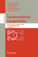 Unconventional Computation: 5th International Conference, Uc 2006, York, UK, September 4-8, 2006, Proceedings
