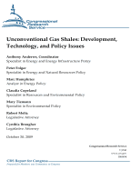 Unconventional Gas Shales: Development, Technology, and Policy Issues