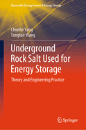 Underground Rock Salt Used for Energy Storage: Theory and Engineering Practice