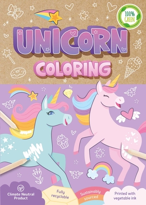 Unicorn Coloring: A Fully Recyclable Coloring Book - Igloobooks
