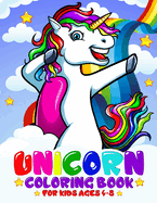 unicorn coloring book for kids ages 4-8: Rainbow, Mermaid Coloring Books For Girls (Coloring Books for Kids)