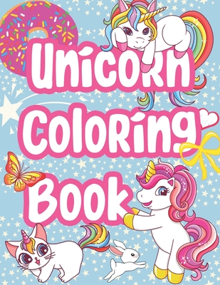 Unicorn Coloring Book: For Kids Ages 4-8 - Kim, Coloring Book