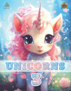 Unicorns 3: Coloring Book for Women & Kids