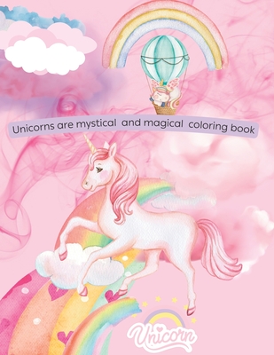 Unicorns: mystical and magical coloring book - Barker, Evelyn Louise