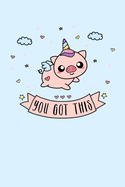 Unipig Pig Unicorn Journal: A Cute Piggycorn Journal to Write In