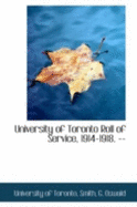 University of Toronto Roll of Service, 1914-1918