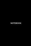 Unlined Notebook blank: Notebook, 120 Pages, 6x9, Soft Cover, Matte Finish (2020)