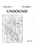 Unsound: Volume 3, #1