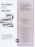 Upper Extremities Orthotics