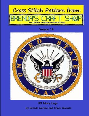 US Navy Logo - Cross Stitch Pattern from Brenda's Craft Shop: Cross Stitch Pattern from Brenda's Craft Shop - Michels, Chuck, and Gerace, Brenda