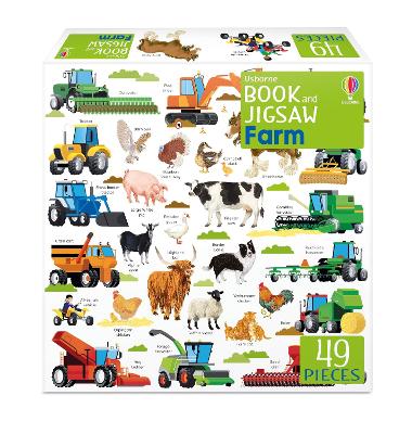Usborne Book and Jigsaw Farm - Nolan, Kate