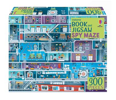 Usborne Book and Jigsaw Spy Maze - Nolan, Kate, and Smith, Sam