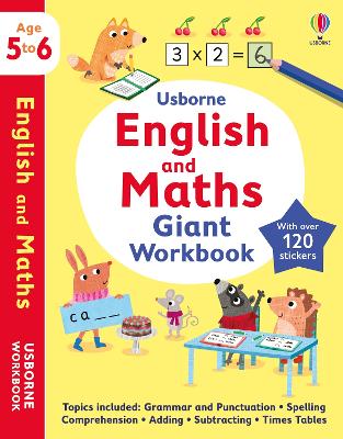 Usborne English and Maths Giant Workbook 5-6 - Bathie, Holly, and Greenwell, Jessica, and Bingham, Jane, and Watson, Hannah