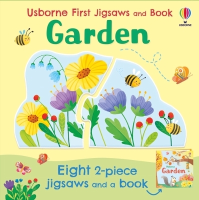 Usborne First Jigsaws and Book: Garden - Oldham, Matthew