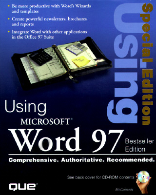 Using Microsoft Word 97 - Camarda, Bill