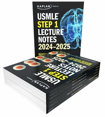 USMLE Step 1 Lecture Notes 2024-2025: 7-Book Preclinical Review - Kaplan Medical