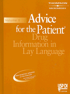 USP DI Advice for the Patient, volume 2: Drug Information in Lay Language - Thomson PDR (Creator)