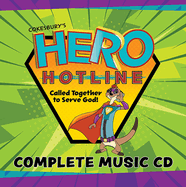 Vacation Bible School (Vbs) Hero Hotline Complete Music CD: Called Together to Serve God!