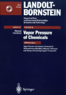 Vapor Pressure and Antoine Constants for Hydroncarbons, and Sulfur, Selenium, Tellurium, and Halogen Containing Organic Compounds - Dykyj, J (Contributions by), and Svoboda, J (Contributions by), and Wilhoit, R C (Contributions by)