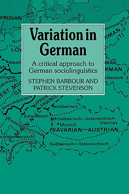 Variation in German - Barbour, Stephen, and Stevenson, Patrick