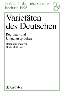 Variet?ten des Deutschen - Stickel, Gerhard (Editor)