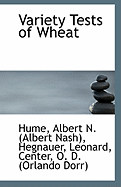 Variety Tests of Wheat