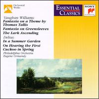 Vaughan Williams, Delius: Orchestral Works - Cleveland Sinfonietta; Rafael Druian (violin); Philadelphia Orchestra