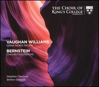 Vaughan Williams: Dona Nobis Pacem; Bernstein: Chichester Psalms - Ailish Tynan (soprano); George Hill (treble); Helen Sharp (harp); Henry Websdale (organ); Joby Burgess (percussion);...
