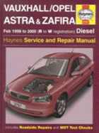 Vauxhall/Opel Astra and Zafira (Diesel) Service and Repair Manual